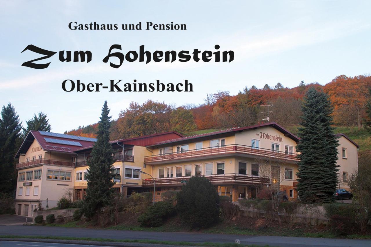 Gasthaus Zum Hohenstein Ober-Kainsbach 外观 照片